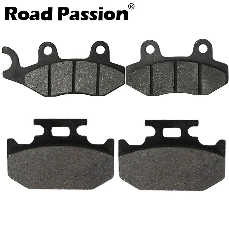 Front and Rear Мотоциклетные передние и задние тормозные колодки для YAMAHA WR125 WR 125 1988 WR200 WR 200 1992 - Цвет: Front and Rear