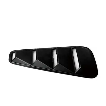 

For 05-14 Ford Mustang Side Window Blinds Vents Black Air Intake Panel Car Modification Accessories