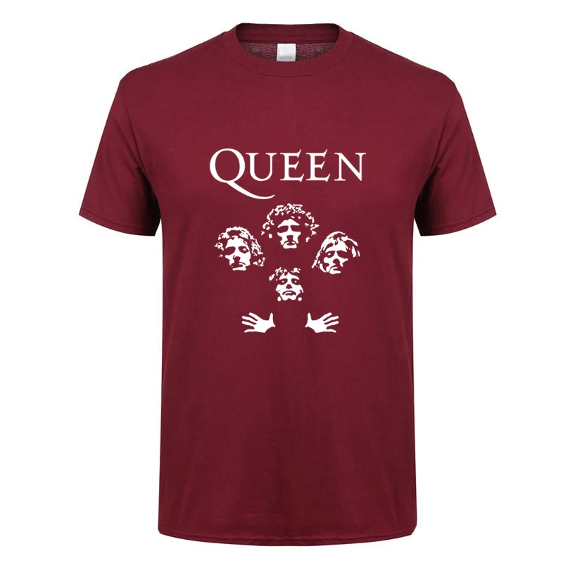 Блестящая рок-группа queen Футболка мужская крутая уличная одежда поп-рок футболка мужская летняя хлопок тяжелые Топы И Футболки в стиле рок мужская одежда