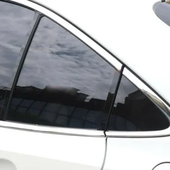 

16pcs/set Decoration Cover Trims Bright Black PVC Car Window Pillar Post Decor For Toyota Corolla Styling Durable Practical
