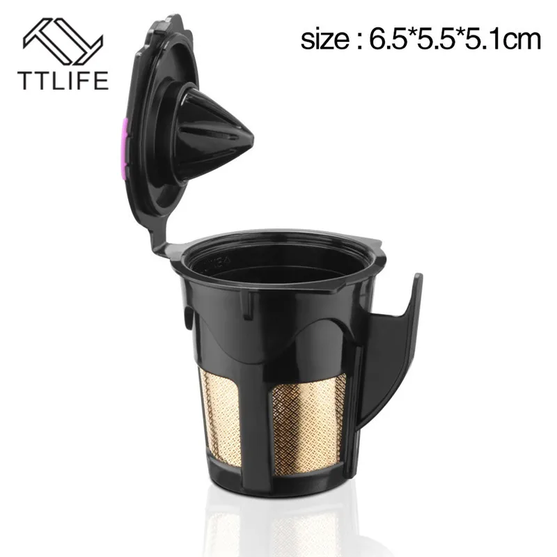Горячая многоразовые совместимы с Keurig 2,0 K чашки наполнения капсула для машины K-CUP Большой Кофе-капсулы капсула
