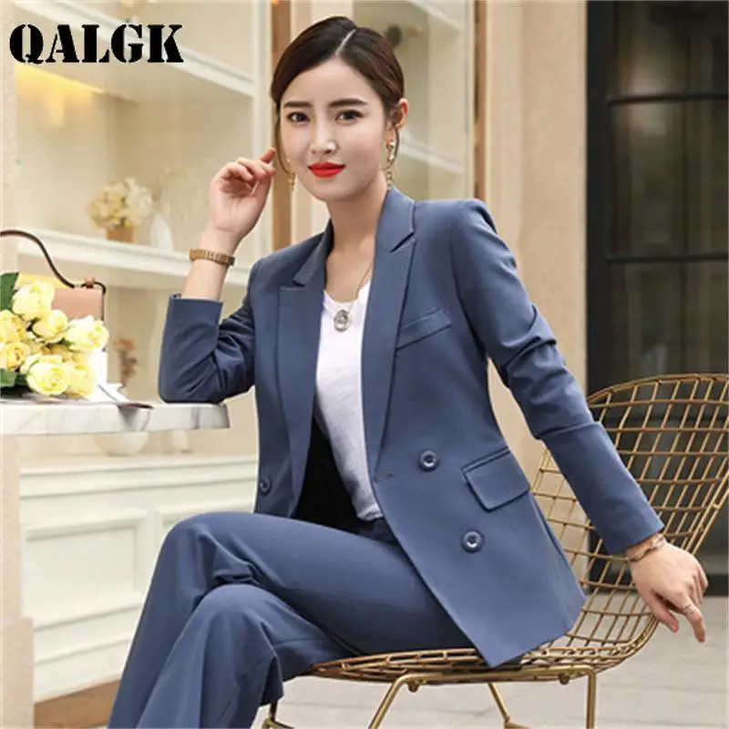 Herfst en winter nieuwe темперамент режим OL Professional vrouwen pak dames kleine geur Повседневный стиль женские костюмы