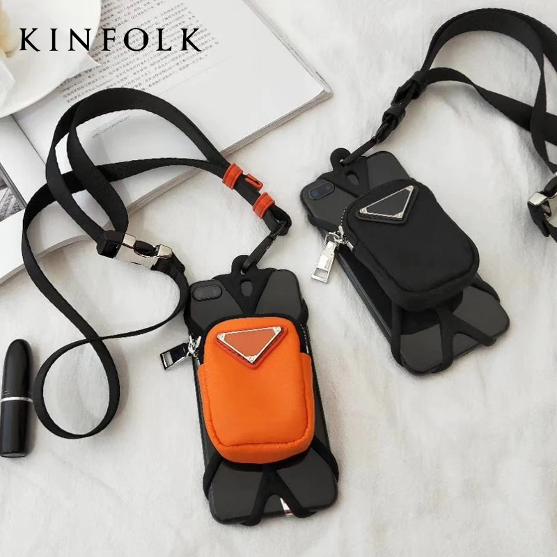 

Quality Bags New 2020 Small Mobile Phone Bag Fashion Mini Mobile Phone Case Bag Hanging Neck Bag Lady Messenger Bag Channels GG