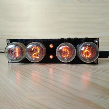 

1988 Classical LED Glow Digital Tube Clock Retro Full Color LED Color Change Nixie Clock Timer VFD Clock