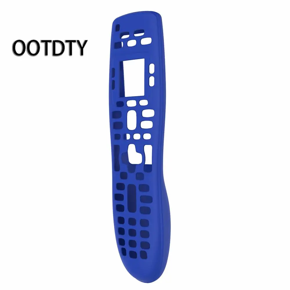 Силиконовый защитный чехол с дистанционным управлением для logitech Harmony 650 700 AXYF - Цвет: blue