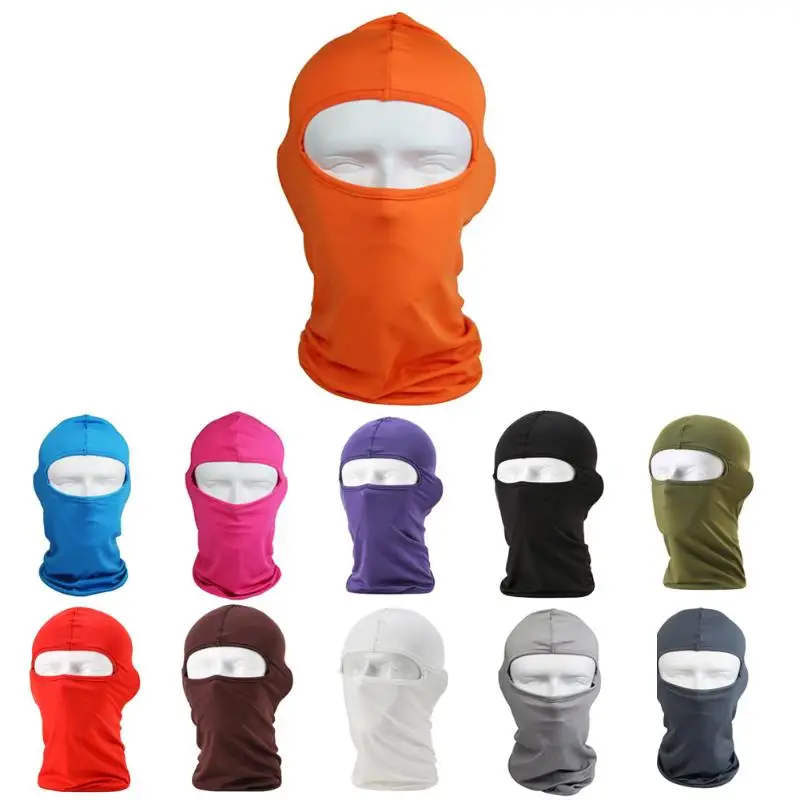 

Motorcycle Face Mask Cycling Ski Neck Protecting Outdoor Balaclava Full Face Mask Ultra Thin Breathable Windproof Mask