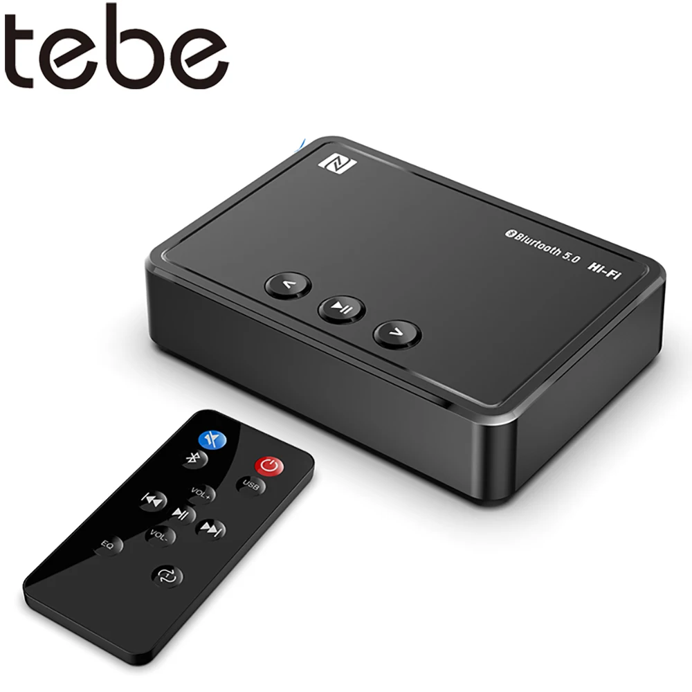

Bluetooth-адаптер tebe HIFI с поддержкой NFC, 3,5 мм, Aux, RCA