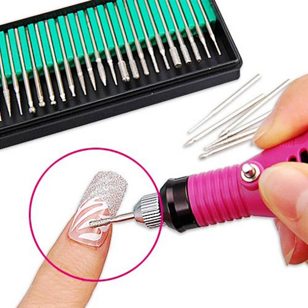 

30 pcs Nail Art Electric Drill Bits Polishing Grinding Replacement Manicure Pedicure Machines Set for nail DIY Tool
