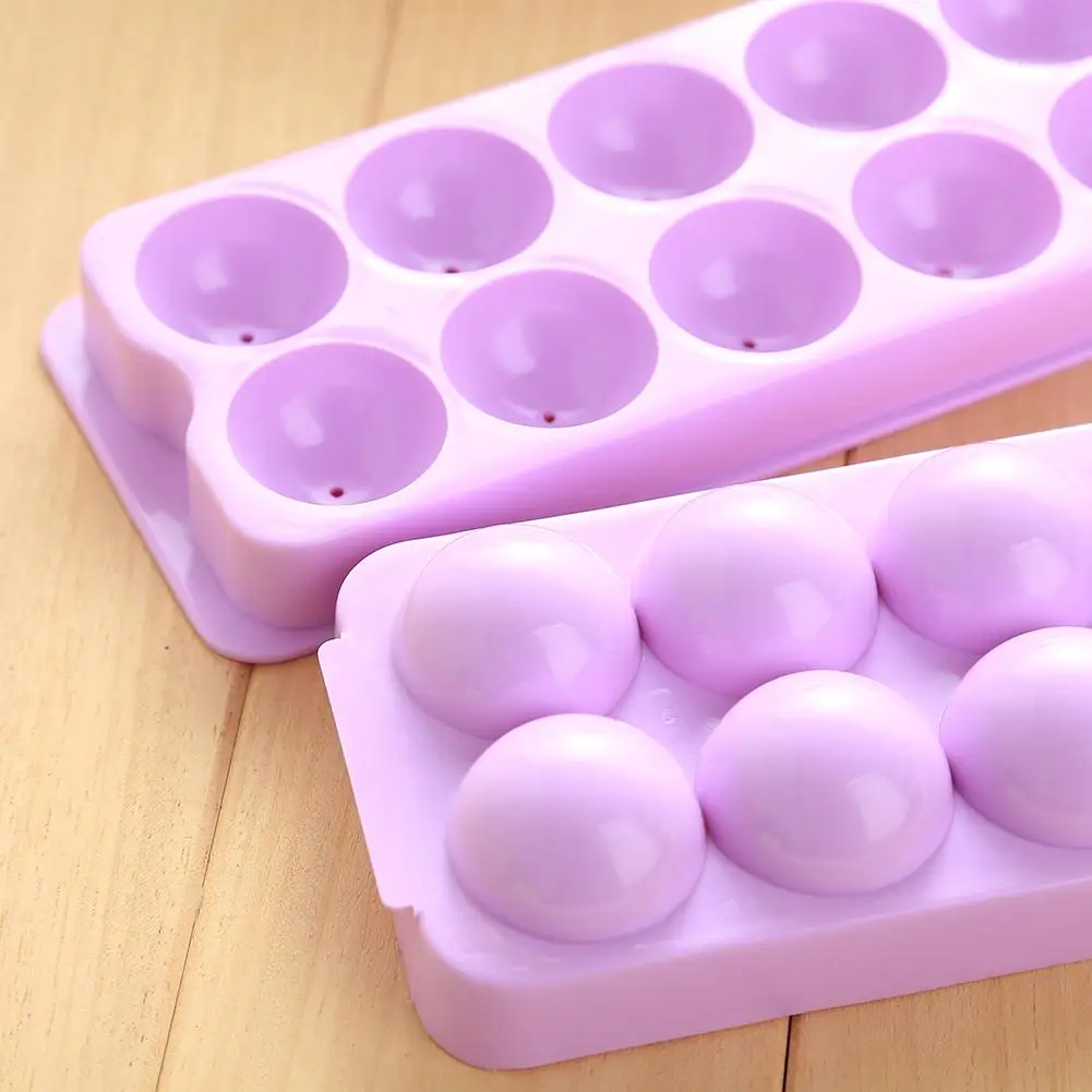 Plastic Ice Cube Maker Color Random Mold Bar Mould Kitchen& Dining Ice Ball Mold Round Party Whiskey Ice Cube Maker Tray Brick