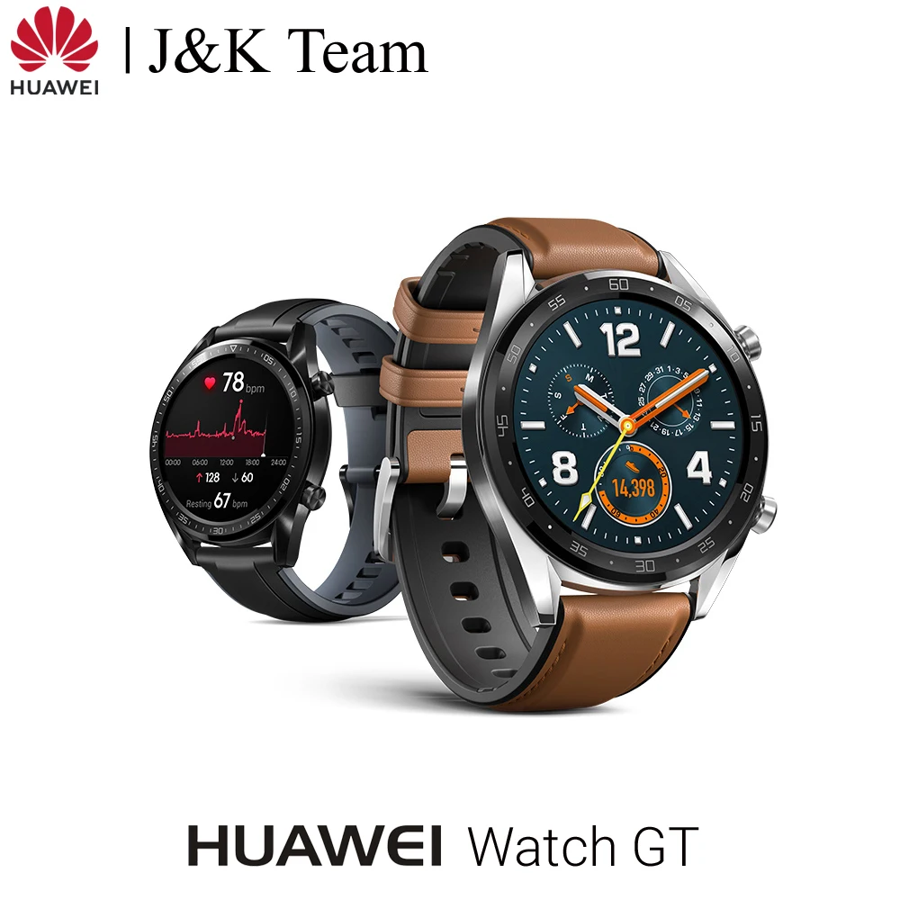 Умные часы Huawei Watch GT трекер с поддержкой GPS время работы батареи 14 часов