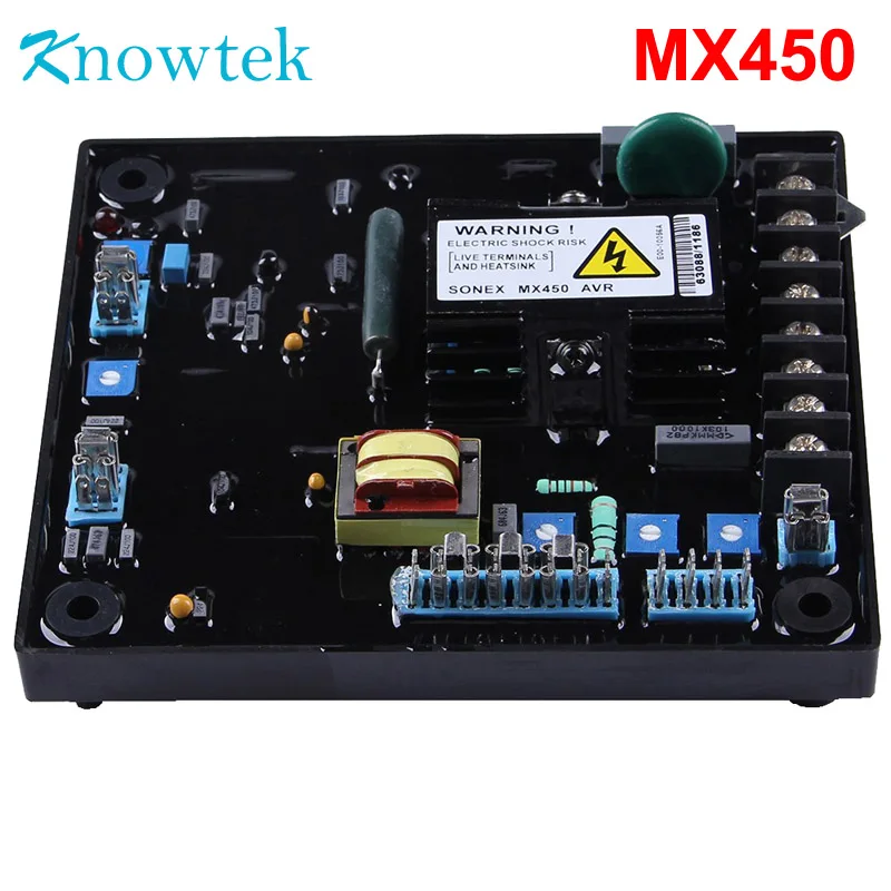 AVR MX450 автоматический регулятор напряжения для бесщеточный генератор вольт регулирования