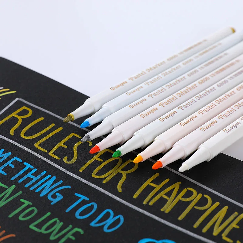 12/24/36 Farben Pastell Acryl Marker Stift Text marker Stifte Album Graffiti,Glas, Keramik, Holz, Wetal, Acrylfarbe Kunst Stift – Detail 9