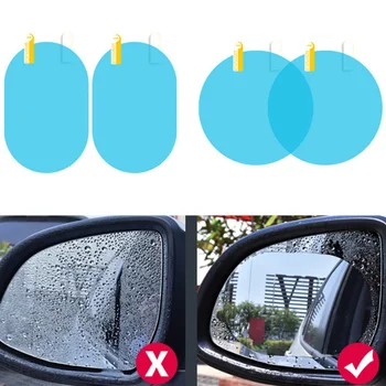 

1 Pair Car Rainproof Rearview Mirror Protective Film for Renault Koleos Clio Scenic Megane Duster Sandero Captur Twingo