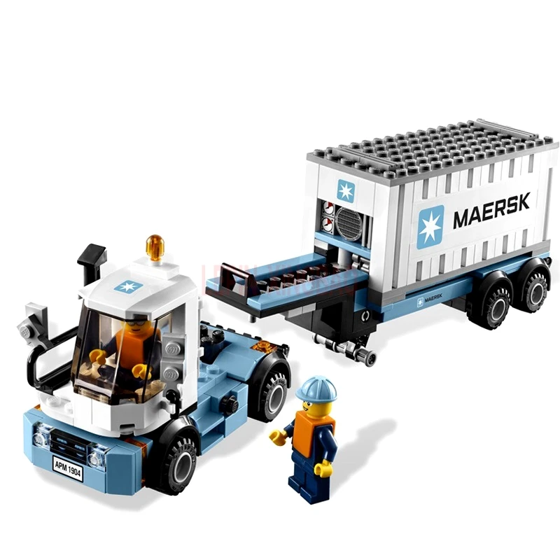 LP 21006 1234 шт Подлинная техническая конечная серия поезд maersk набор строительных блоков Кирпичи leleings игрушки Клон 10219