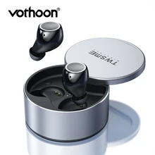 Votoon TWS настоящие беспроводные наушники Bluetooth V5.0 наушники спортивная Гарнитура наушники Ai управление Беспроводная зарядка наушники