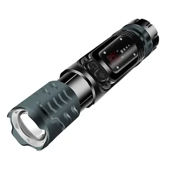 

900000LM Super Bright XHP99+COB LED Flashlight Zoomable Rechargeable Torch