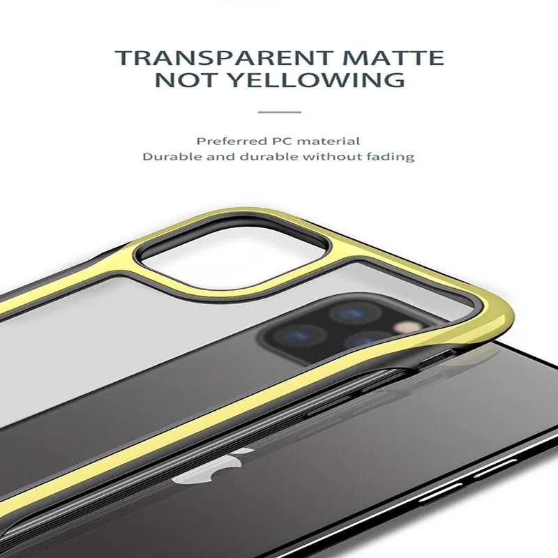 Противоударный Матовый ТПУ чехол три в одном для iPhone 11 Pro Max Xr X Xs Max 6s 6 7 8 Plus чехол для телефона