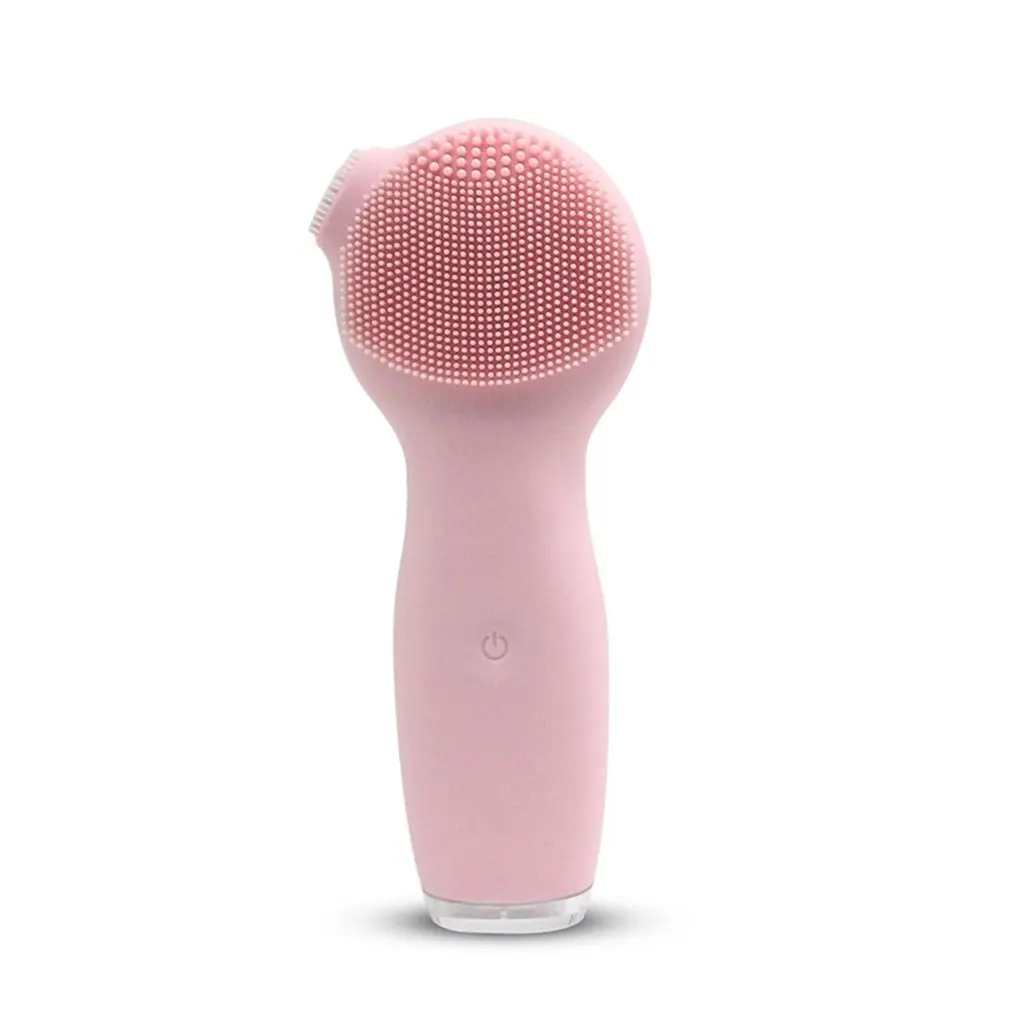 

Rechargeable Electric Cleansing Instrument Cute Handheld Ultrasonic Wash Instrument Pore Cleaner Removal Wash Brush