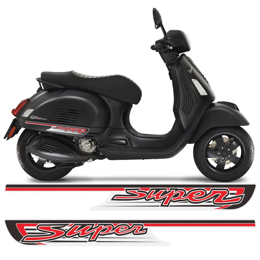 Motorcycle For PIAGGIO VESPA GTS SUPER 125 300 MY19 MY 19 HPE Body Shell Decal Sticker