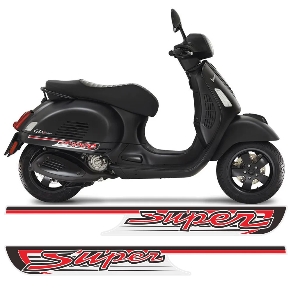 

Motorcycle Sticker For PIAGGIO VESPA CTS SUPER 125 300 MY19 MY 19 HPE Body Shell Decal Moto Sticker Paster Film 2018 2019
