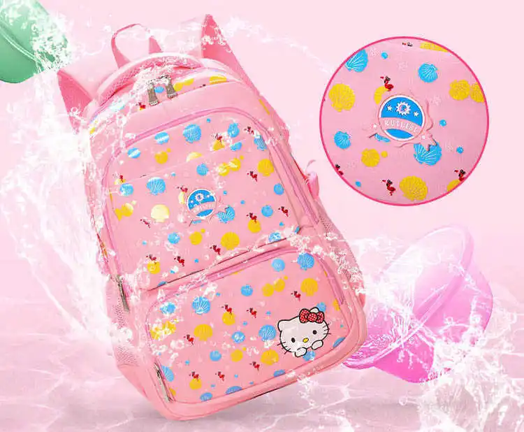 Школьные рюкзаки для подростков Mochila школьная сумка для ноутбука 1-6 лет милая девушка корейский стиль классический панельный Оксфорд молния