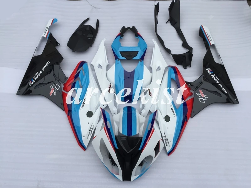 

4 Gifts New ABS Injection Mold Motorcycle Full Fairings kit Fit For S1000RR 2015-2016 15 16 Fairing bodywork Set Blue Black Cool