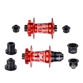 

Front Rear Thru Axle Aluminum Alloy Bicycle Quick Release 32 Hole XD 142 12 100 135 32H Disc Brake Hub Sealed Bearing Durable