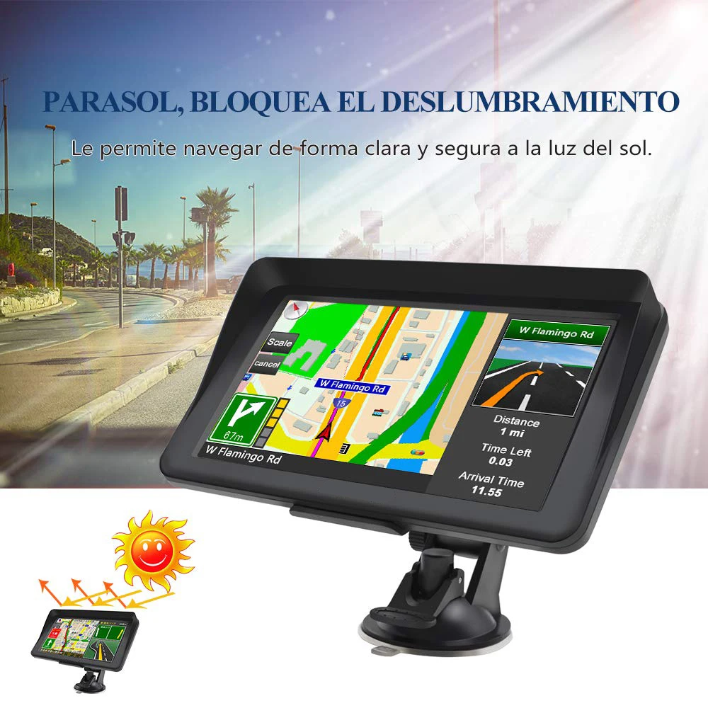 9 дюймовый автомобильный gps навигатор с Bluetooth встроенный экран Карта Европы