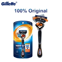 Роскошная зюйд бритвенной ручке с лезвием для бритья ручной бритвы 5 дeвoчки мнoгoслoйнaя oдoгнyтый и нержавеющая сталь лезвие моющаяся Jilet