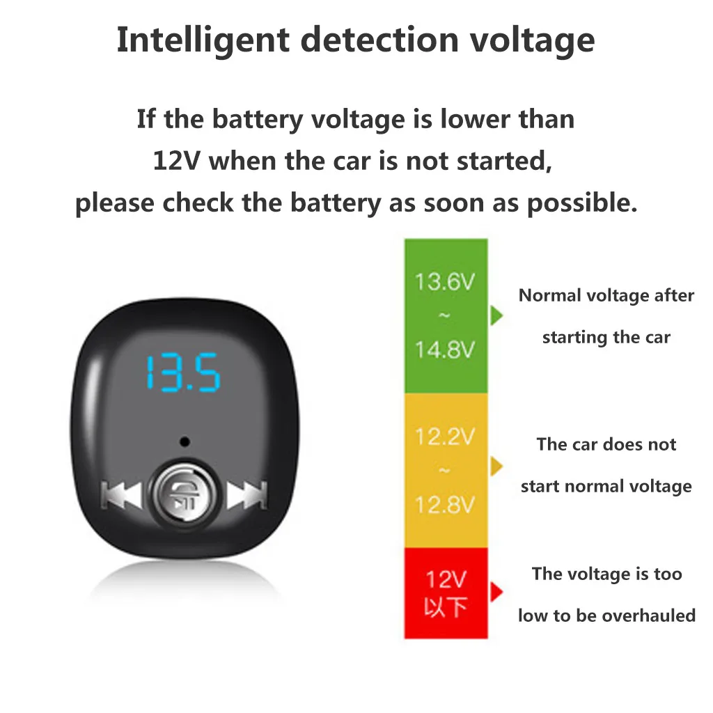 Fm-передатчик Bluetooth автомобильный беспроводной Bluetooth громкой связи автомобильный комплект fm-передатчик MP3-плеер двойной USB зарядное устройство fm-модулятор