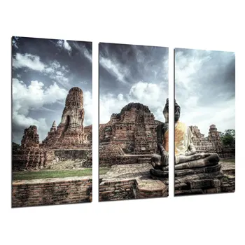 

Buddha Buddha Relaxation, Zen, photo print on wood, modern picture decorative 26260