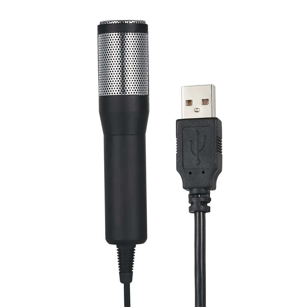 Профессиональный микрофон, конденсатор для компьютера, ноутбука, ПК, USB разъем+ подставка, студийный Подкаст, записывающий микрофон, караоке, микрофон