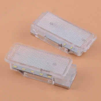 

CITALL 2 Pin 2 pcs LED Trunk Luggage Boot Interior Light Lamp Fit for Peugeot 206 207 306 307 308 Citroen C2 C3 C4 Dispatch Saxo