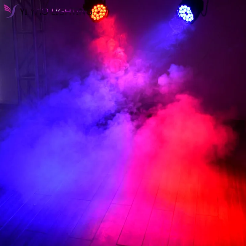 18x12 Вт RGBW 4в1 Luce Della Lavata Di Lusso контроллер DMX Led плоский Par Luci Dj|Эффект освещения сцены| |