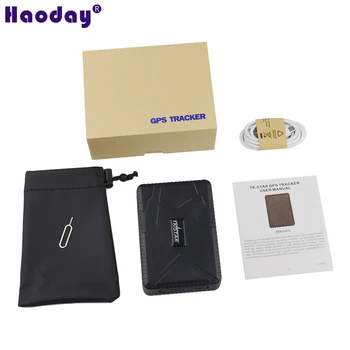 

GPS Vehicle Tracker TK915 with Box Vehicle GPS Locator with Waterproof Bag 10000mAh Battery 120 Days Long Standby Time