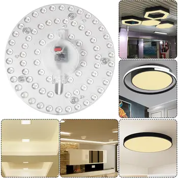 

220V 12/18/24/36W LED Ceiling Lamp Surface Mount Replace for Bedroom Living Room Scope of Application Corridor and Bedroom
