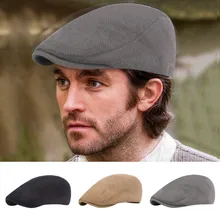Мужская и Женская Классическая модная кепка Baker, Кепка для мальчика, кепка Newsboy для вождения, плоская кепка, весна-осень, новая простая модная одноцветная шапка