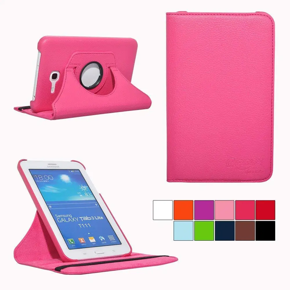 Чехол для планшета Samsung Galaxy Tab 3 Lite 7 &quotSM-T110 T111 E 0&quot SM-T113 T116 с откидной крышкой на 360