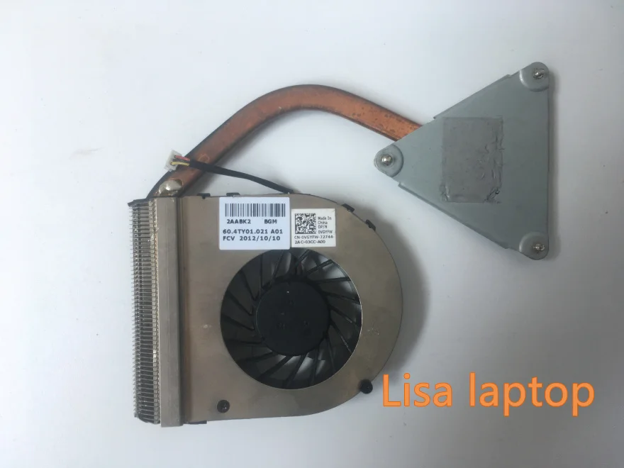 Для Dell Vostro 2420 подлинный вентилятор охлаждения процессора с радиатором 0VGYFW