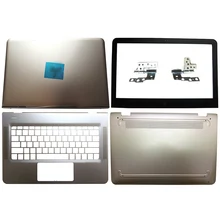 Новинка для hp ENVY 13-AB серия Золотая ЖК-задняя крышка для ноутбука/передняя рамка/петли/Упор для рук/нижний чехол 909623-001
