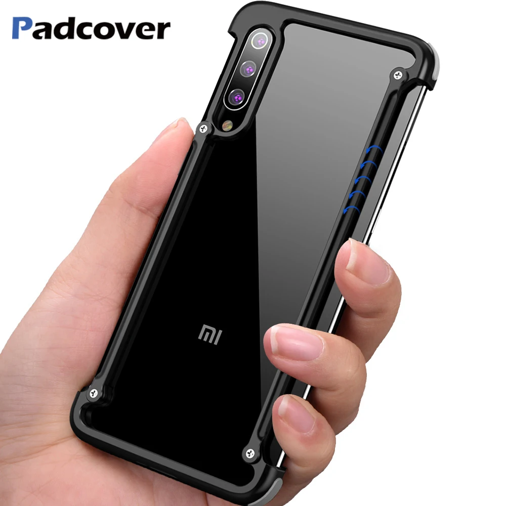 Оригинальный металлический чехол PADCOVER с подушкой безопасности для Xiaomi Mi 9 pro(5G)