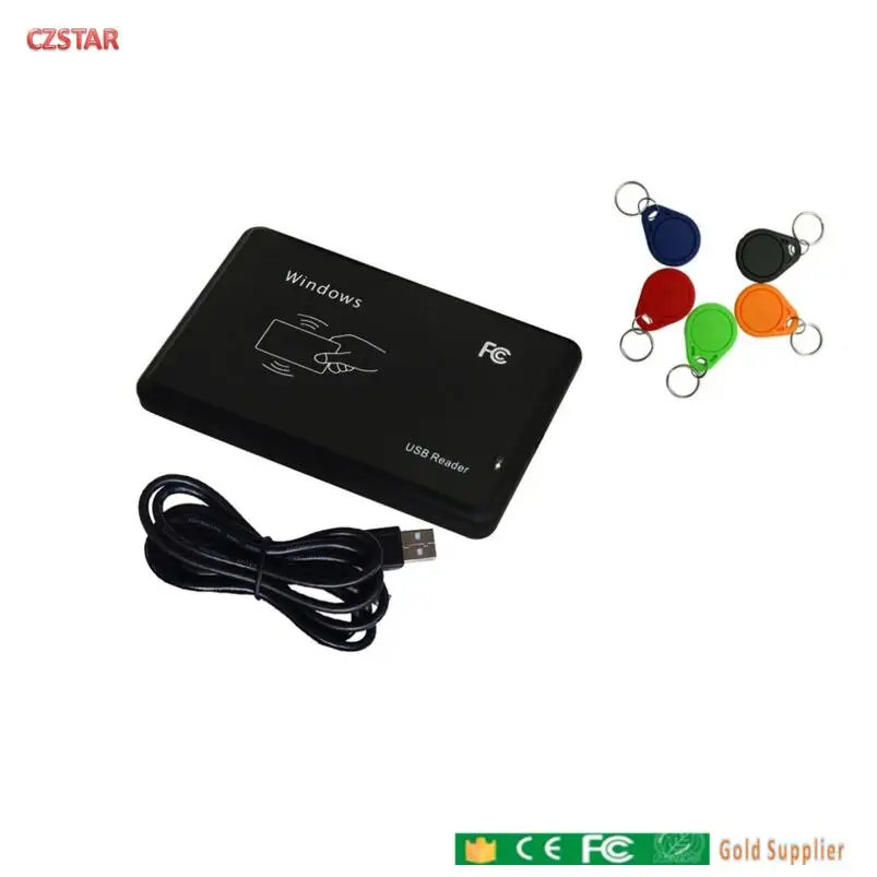 USB 125 кГц RFID считыватель смарт карт Писатель Копир Дубликатор записываемый клон программное обеспечение