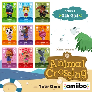 

346-354 Merch Amiibo Amibo Card Cards Cards Animal Crossing Llama Llama Card Amibo Amiibo Card Work Rosie for Ns Games Stickers