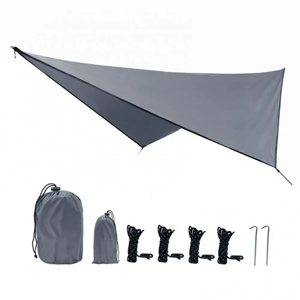 Outdoor Canopy Sunshade Cloth Waterproof Large Lightweight Camping Tent