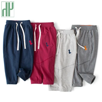 

Toddler Boys pants Cartoon Sport dinosaur Comfortable Soft Trousers For Children kids Long pants Costume teen Soft Trousers