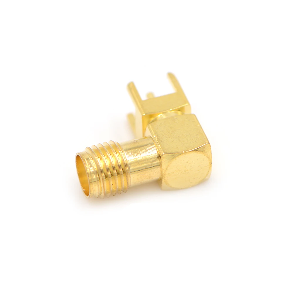1 шт. НОВЫЙ SMA разъем Гнездовой RF коаксиальный PCB кабель позолоченный
