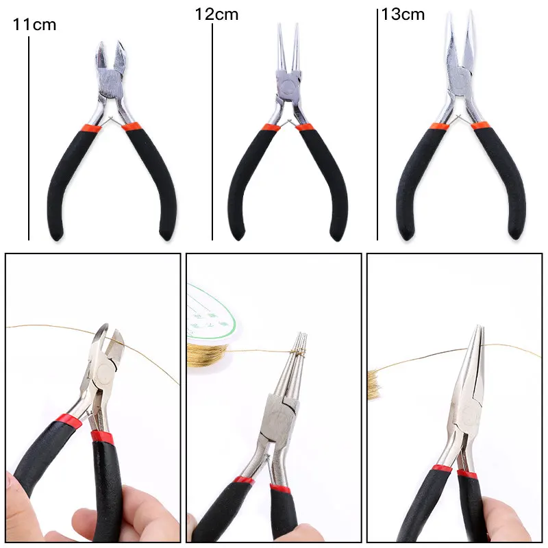 Wholesale 45# Carbon Steel Jewelry Pliers for Jewelry Making Supplies 