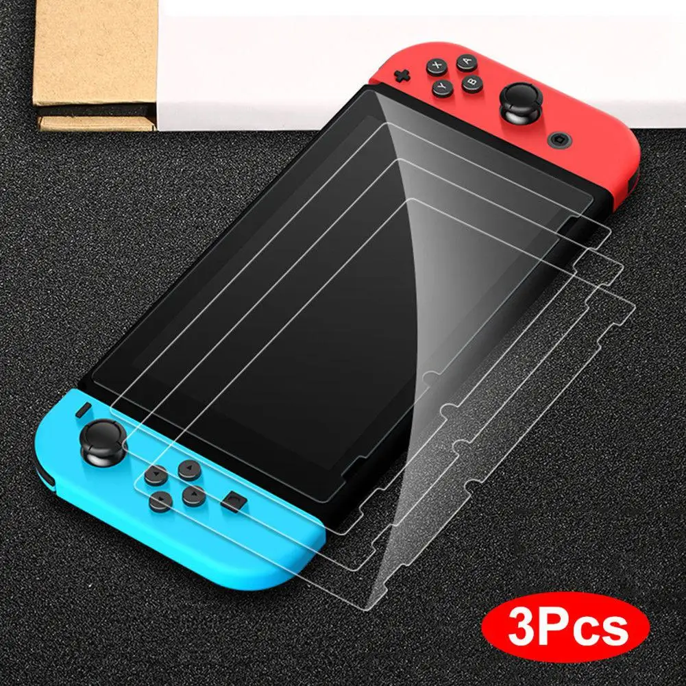 DishyKooker 1/2/3 шт. для Nintendo Switch премиум-класса с уровнем твердости 9H закаленное Стекло Экран защитная пленка