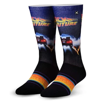 

Back To The Future Movie Unisex Novelty Crew Socks