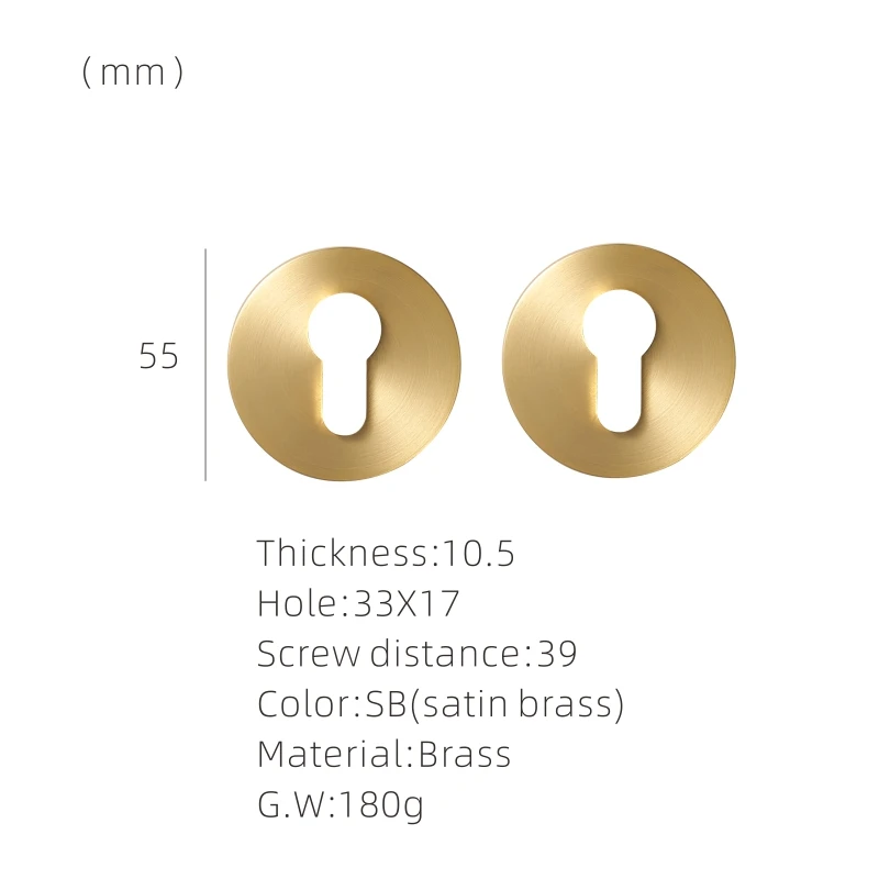 Euro key hole SB